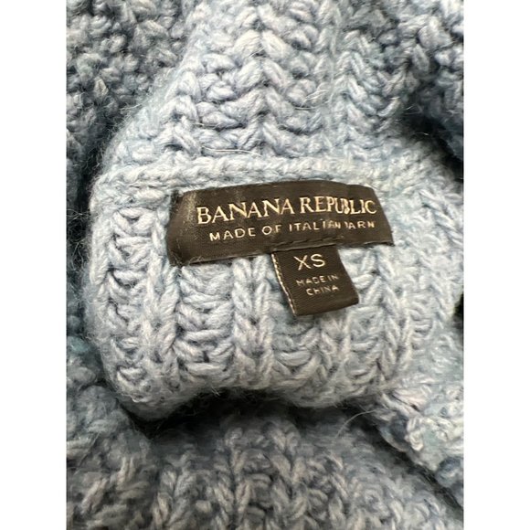 Banana Republic Knit Turtleneck Sweater Made of Italian Yarn - Picture 4 of 5